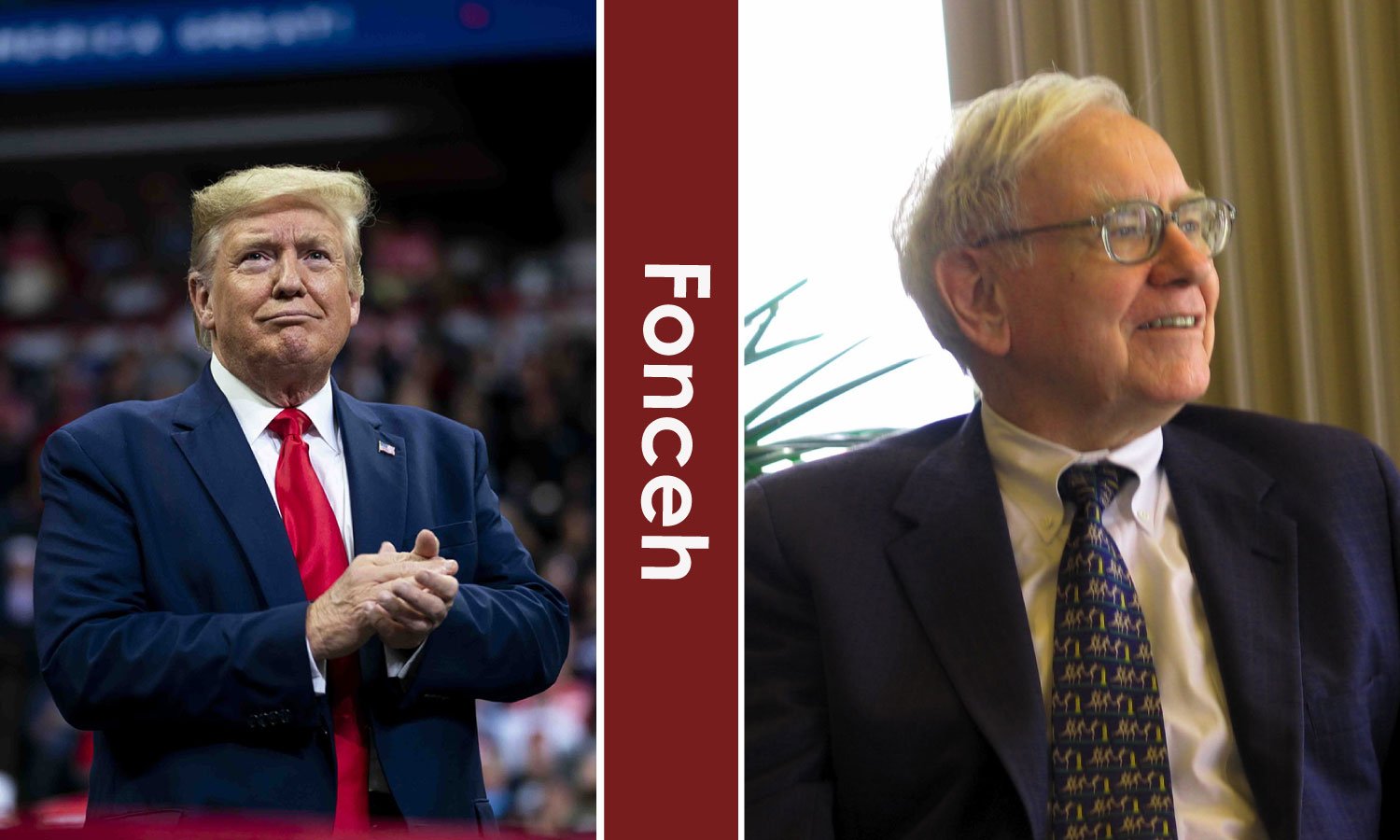 Donald Trump and Warren Buffett