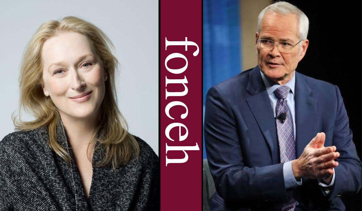 Meryl Streep and Darren Woods